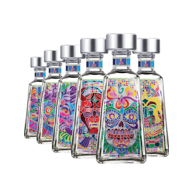 1800 Essential Artists Series 12 Blanco Tequila by Raul de Nieves 6 Pack