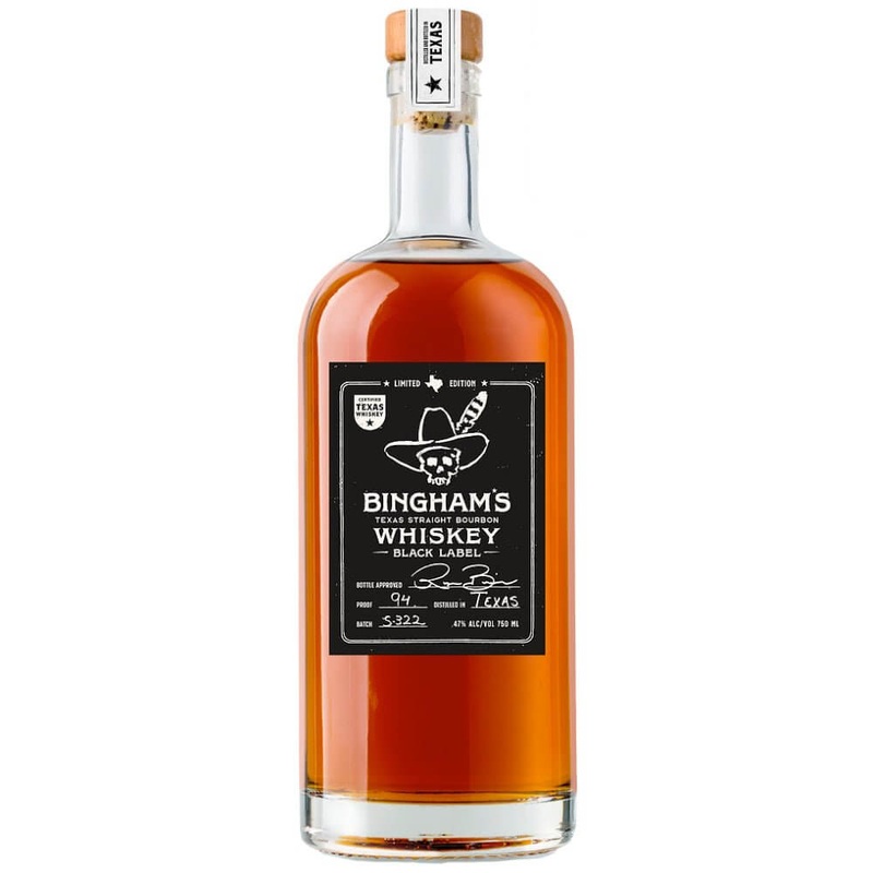 Binghams Bourbon Black A Certified Texas Whiskey by Ryan Bingham