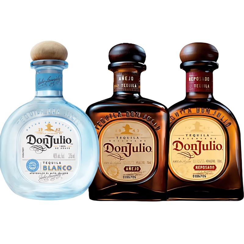 Don Julio Tequila Bundle: Blanco, Reposado & Aejo