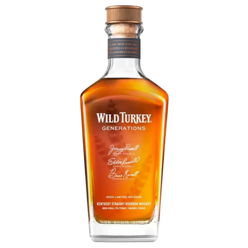 Wild Turkey Generations Kentucky Straight Bourbon 2023 Release