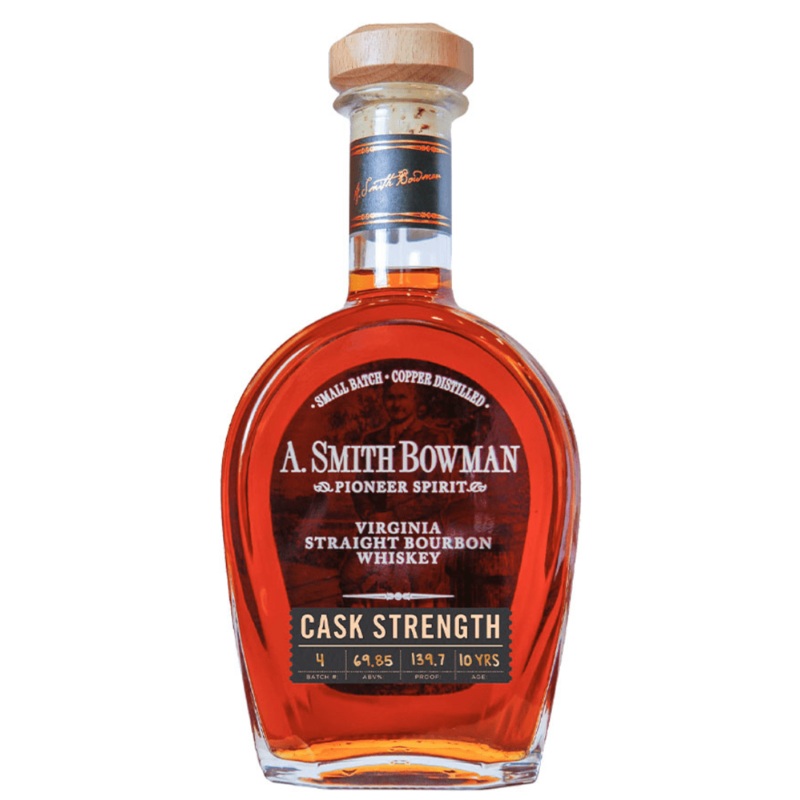 A. Smith Bowman Cask Strength Virginia Straight Bourbon Whiskey 10 Year