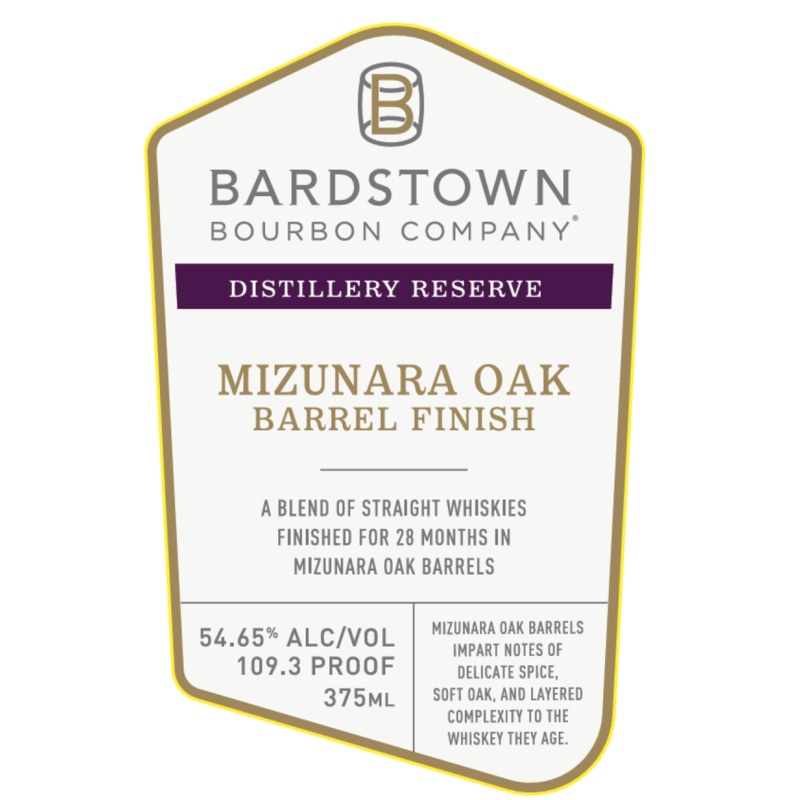 Bardstown Bourbon Company Distillery Reserve Mizunara Oak Barrel Finish