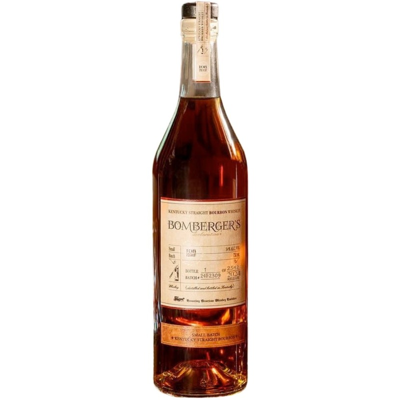Bomberger's Declaration Straight Bourbon 2024 Release
