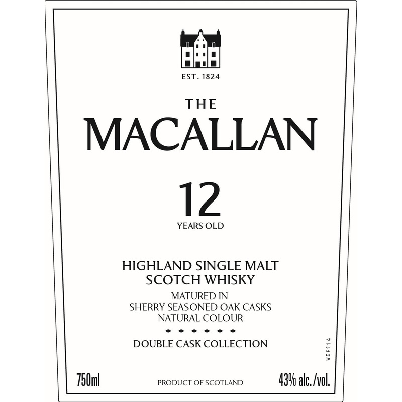 The Macallan 12 Year Old Double Cask Highland Single Malt Scotch Whisky