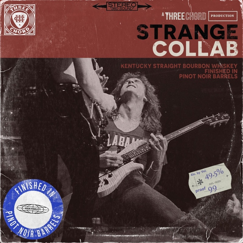 Three Chord Strange Collab Kentucky Straight Bourbon Whiskey Finished in Pinot Noir Barrels