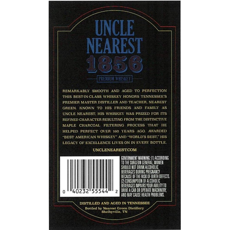 Uncle Nearest 1856 Premium Whiskey First Responders Edition