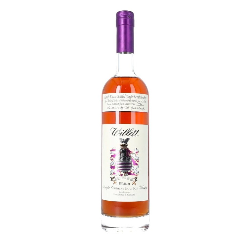Willett Family Estate Single Barrel Bourbon 7 Year Old "Sitting at the Kids Table