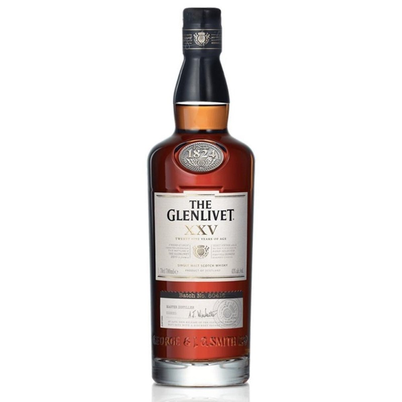 The Glenlivet XXV 25 Year Old Single Malt Scotch