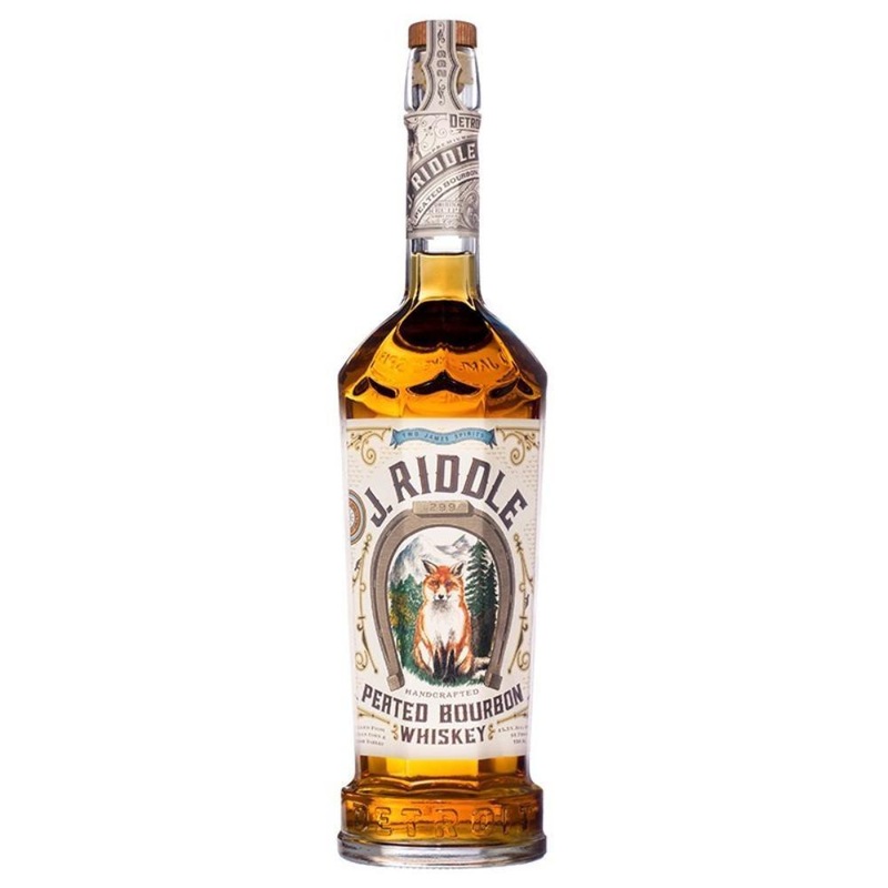 Two James Spirits J. Riddle Peated Bourbon