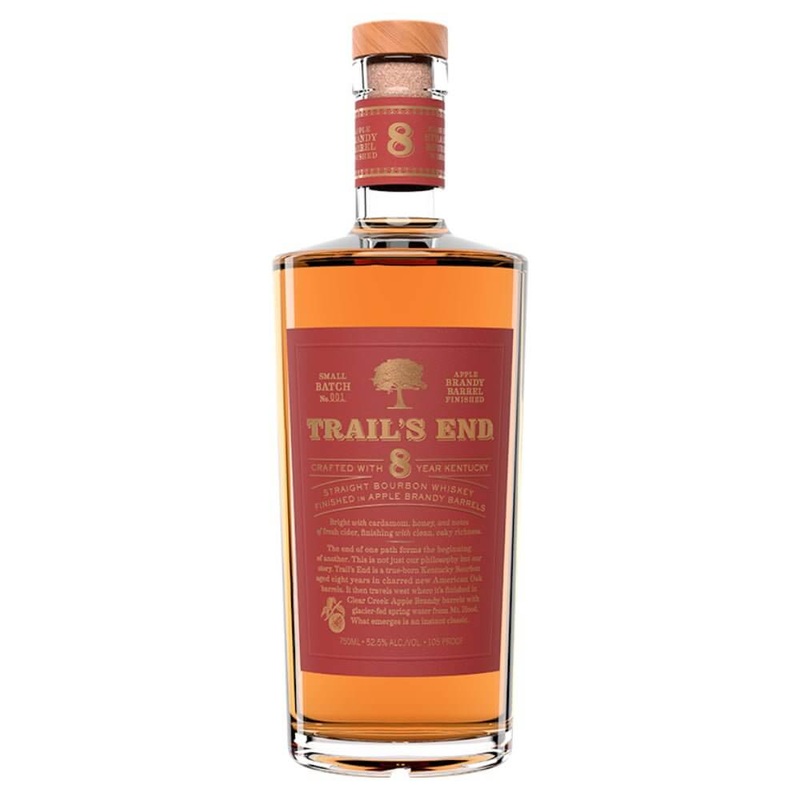 Trails End 8 Year Old Bourbon Finished in Apple Brandy Barrels