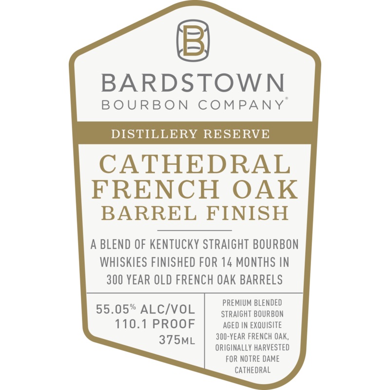 Bardstown Bourbon Cathedral French Oak Barrel Finish 375mL