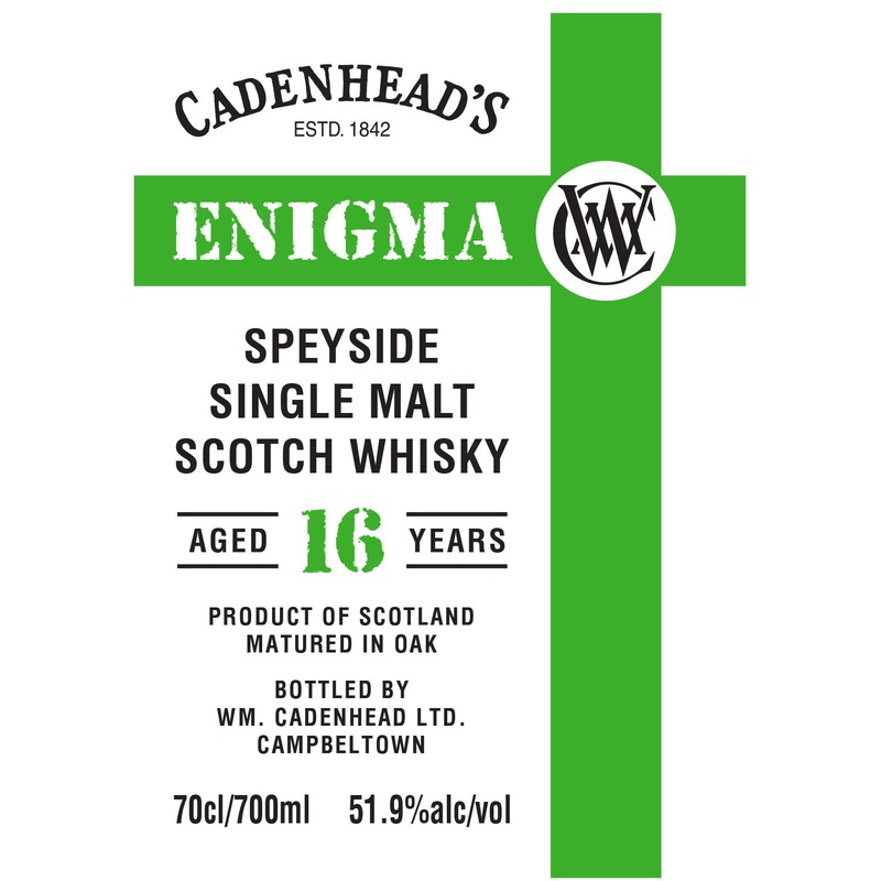 Cadenheads Enigma 16-Year-Old Speyside Single Malt Scotch Whisky