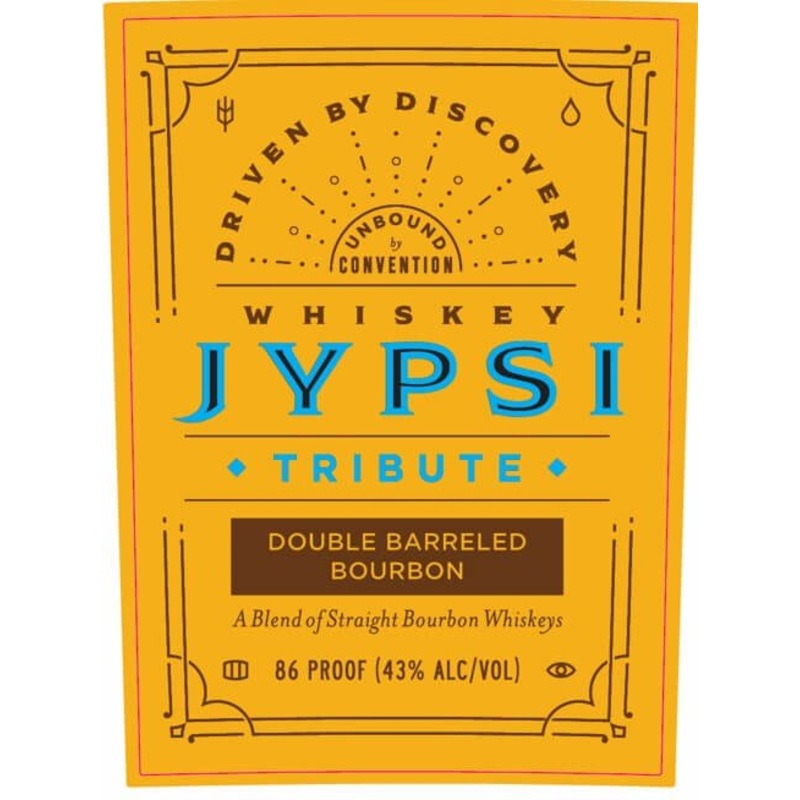 Whiskey JYPSI Tribute Double Barreled Bourbon