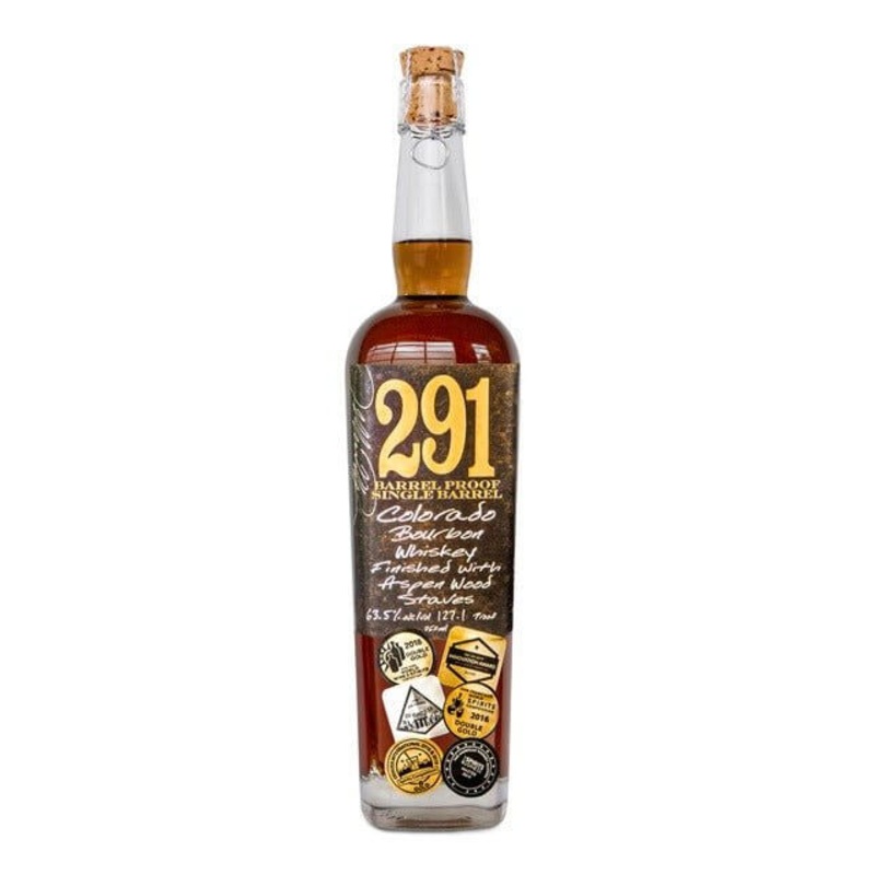 291 COLORADO BOURBON WHISKEY BARREL PROOF SINGLE BARREL