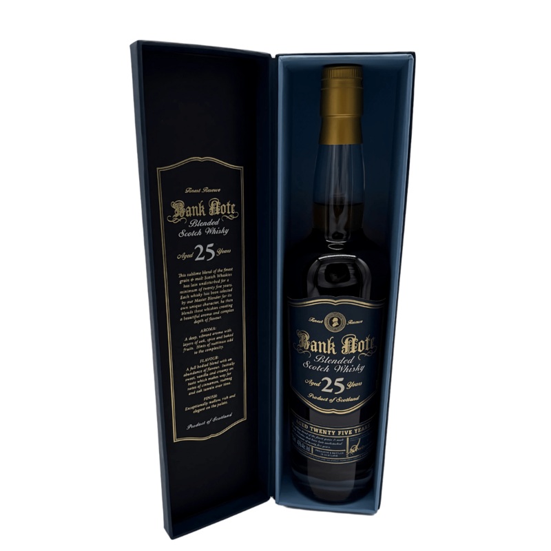 Bank Note 25-Year-Old Blended Scotch Whisky  Rare Reserve