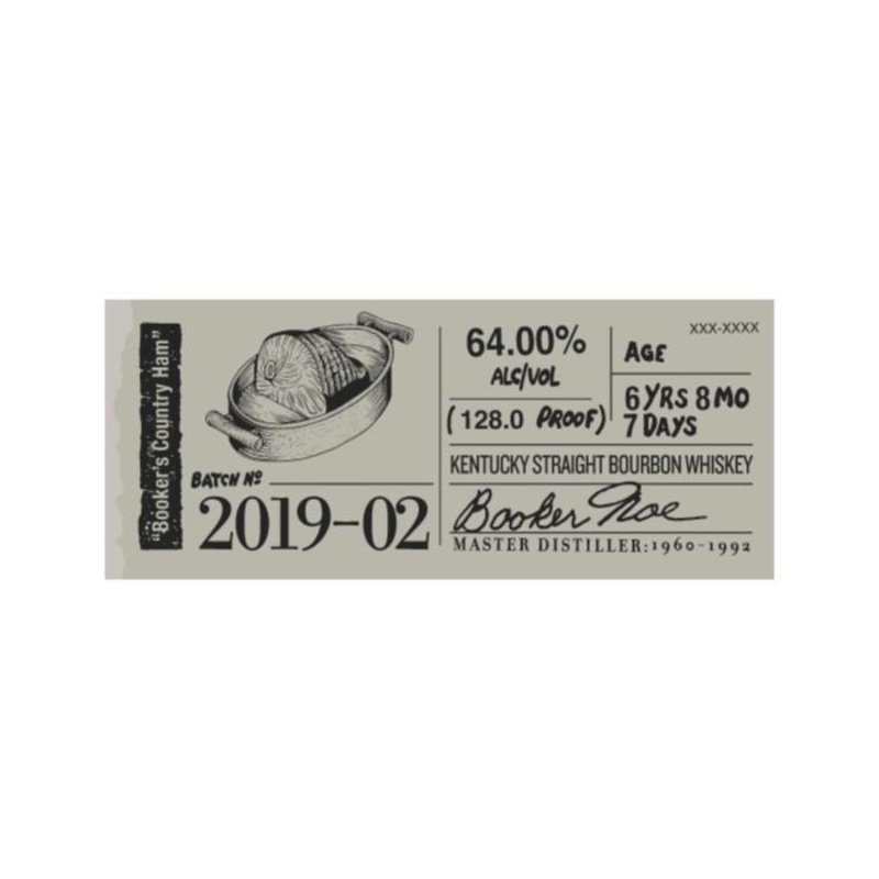 Booker's Bourbon 2019-03 Booker's Country Ham