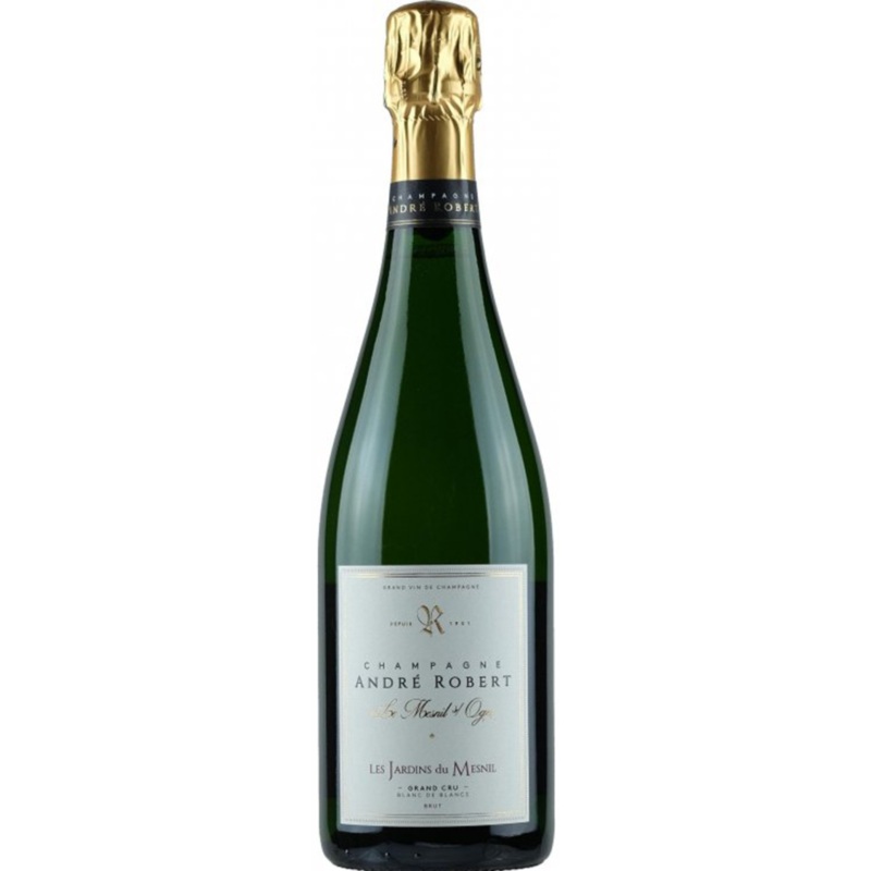 Andre Robert 'Les Jardins du Mesnil' Grand Cru Blanc de Blancs Brut, Champagne, France NV