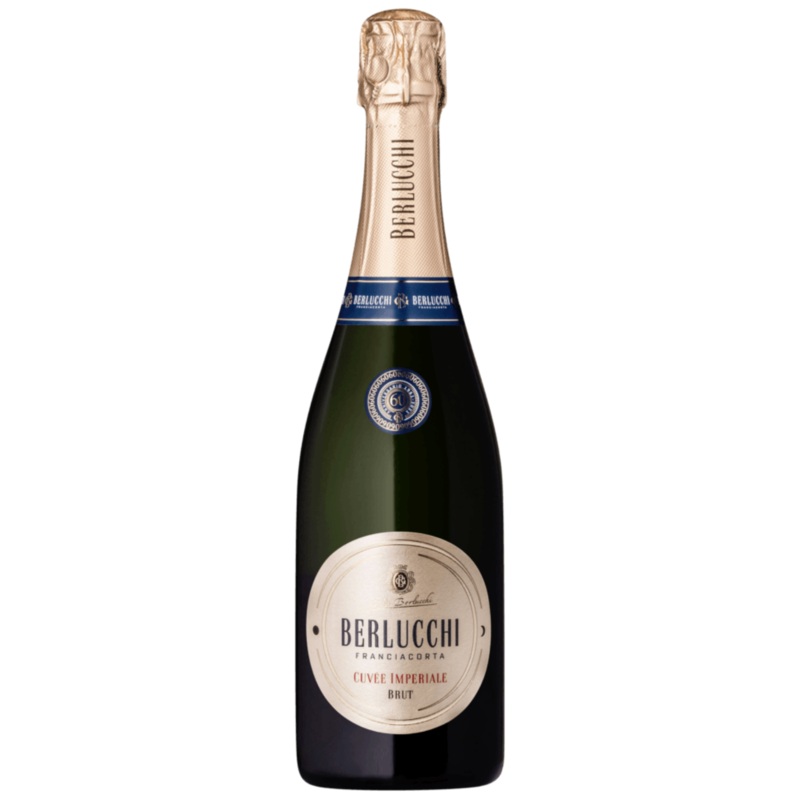 Berlucchi Cuvee Imperiale Brut, Franciacorta DOCG, Italy NV Case (6x750ml)