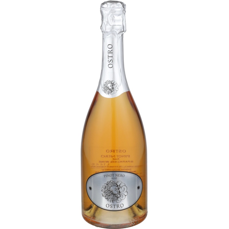 Ostro Pinot Nero Spumante Rose, Friuli-Venezia Giulia, Italy NV Case (6x750ml)