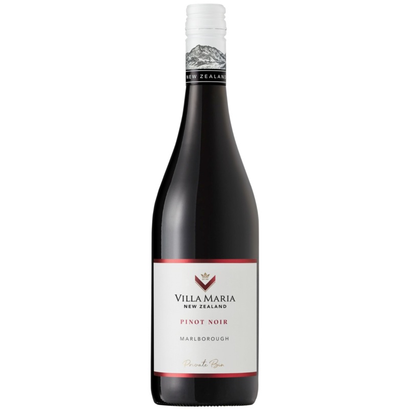 Villa Maria Private Bin Pinot Noir, Marlborough, New Zealand 2021 Case (6x750ml)