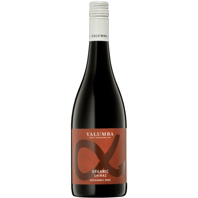 Yalumba Organic Shiraz, South Australia 2022 Case (6x750ml)