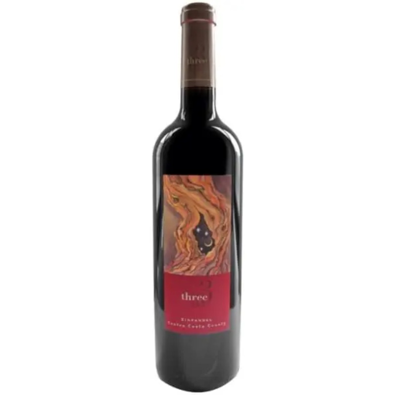 Three Wine Company Zinfandel, Contra Costa County, USA 2020 Case (6x750ml)