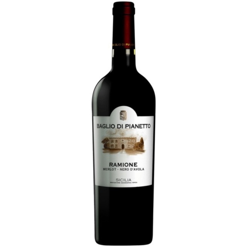 Baglio di Pianetto 'Ramione' Merlot - Nero d'Avola Sicilia, Sicily, Italy 2018 Case (6x750ml)