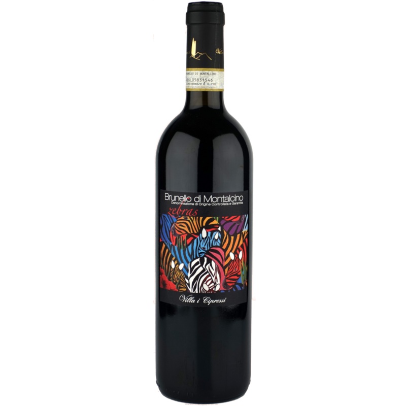 Villa I Cipressi 'Zebras', Brunello di Montalcino DOCG, Italy 2019