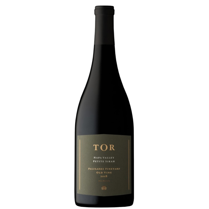 Tor Wines Palisades Vineyard Old Vine Petite Sirah, Napa Valley, USA 2018