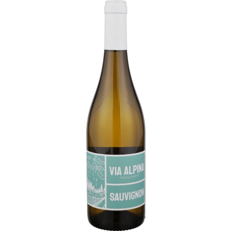 Via Alpina Sauvignon Blanc Colli Orientali del Friuli, Friuli-Venezia Giulia, Italy 2022 Case (6x750ml)