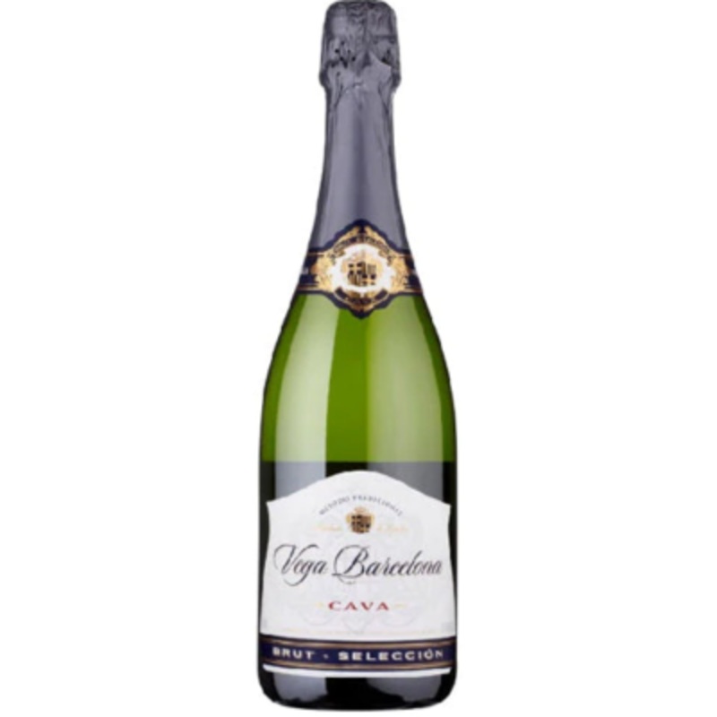 Vega Barcelona Brut Reserva Cava, Catalonia, Spain NV (Case of 12)