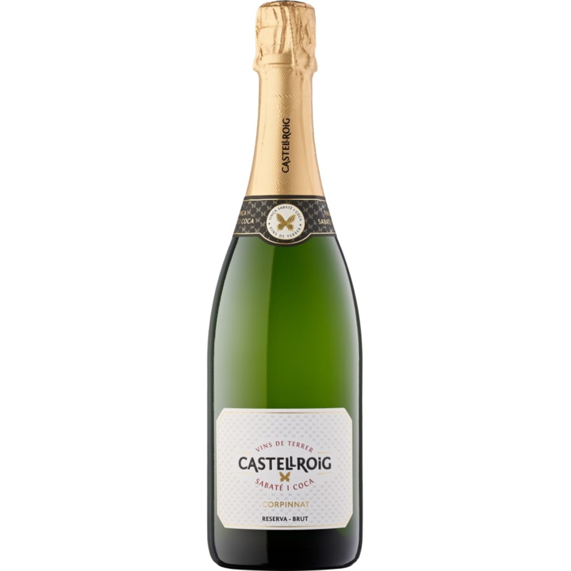 Castellroig Reserva Brut Corpinnat, Penedes, Spain NV Case (6x750ml)