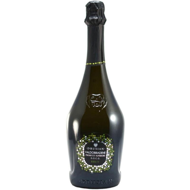 Drusian Spumante Brut Valdobbiadene Prosecco Superiore DOCG, Veneto, Italy NV