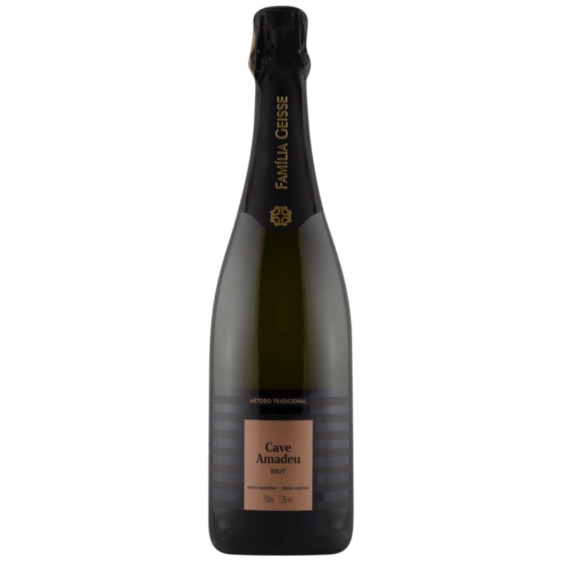 Geisse 'Cave Amadeu Elementos' Brut, Serra Gaucha, Brazil NV Case (6x750ml)