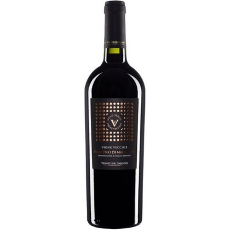 Vigneti del Salento Vigne Vecchie Gold Series Primitivo di Manduria, Puglia, Italy 2018