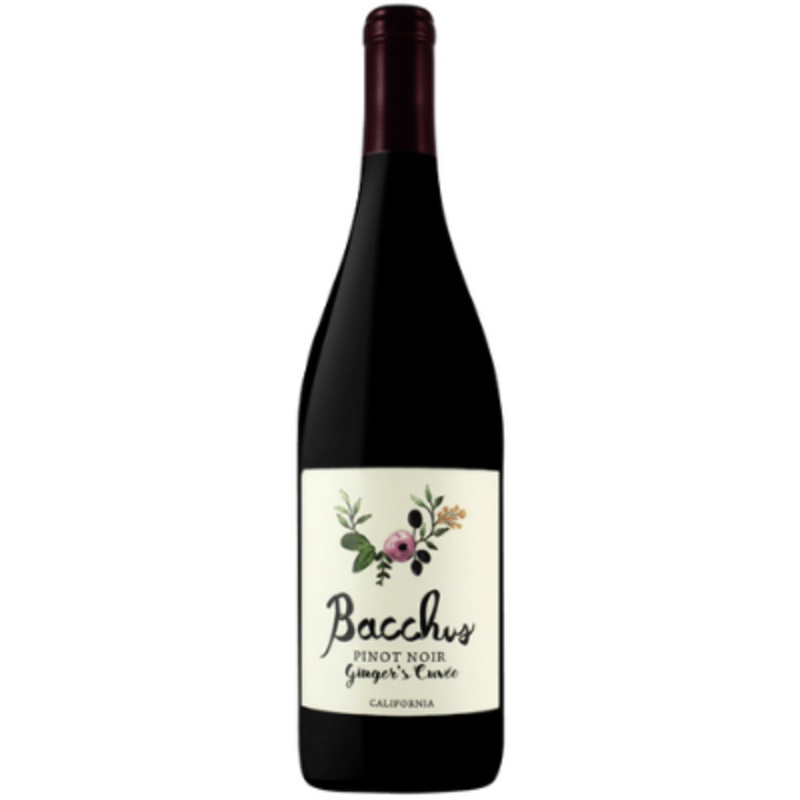 Bacchus Cellars Ginger's Cuvee Pinot Noir, California, USA 2022 (Case of 12)