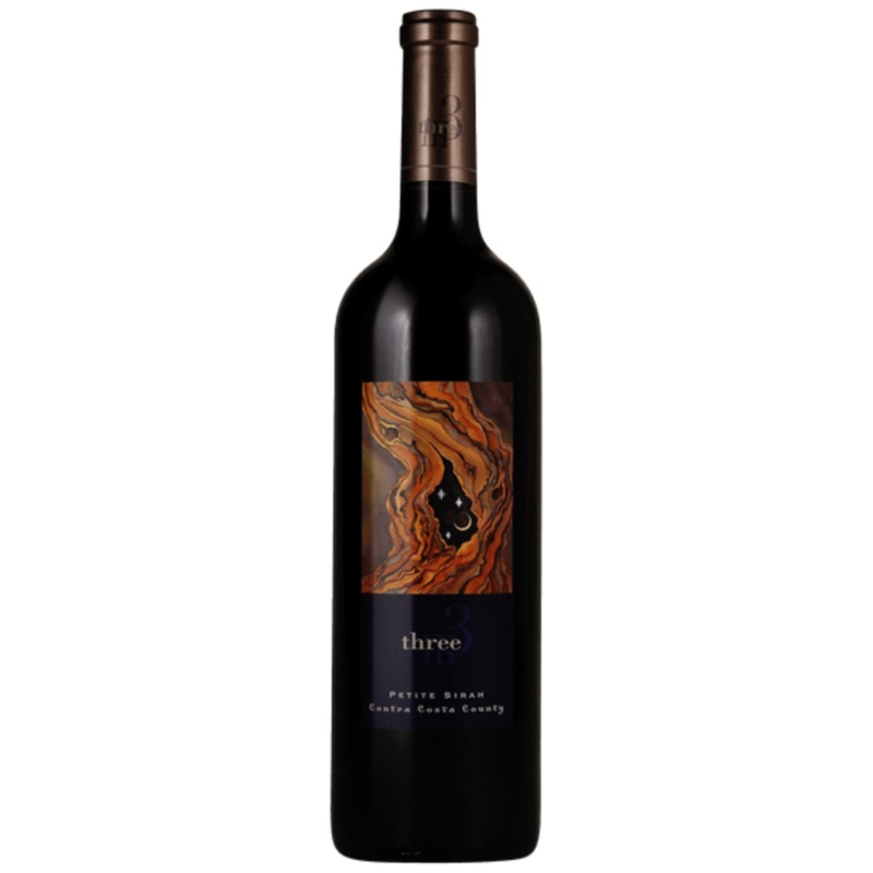 Three Wine Company Petite Sirah, Contra Costa County, USA 2018 Case (6x750ml)