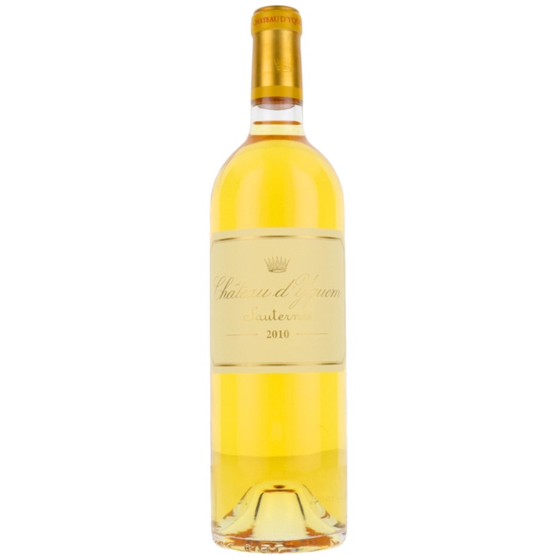 Chateau d'Yquem 2010 Sauternes France Gold Dessert Wine 375ML