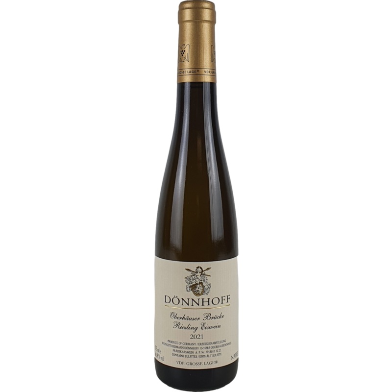 Weingut Donnhoff Oberhauser Brucke Riesling Eiswein Goldkapsel, Nahe, Germany 2021