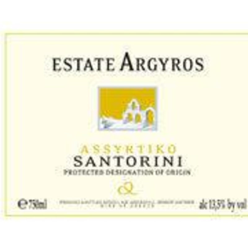 Argyros Assyrtiko Santorini PDO 2016