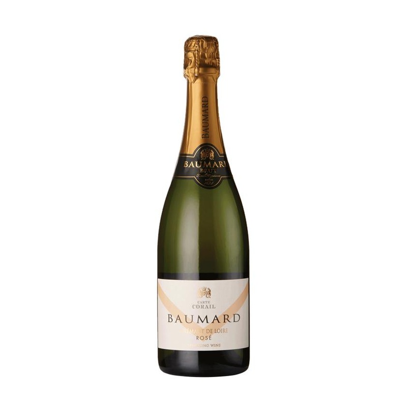 Baumard Cremant De Loire Carte Corail' Brut Ros NV