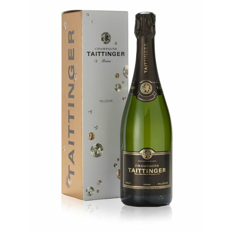Champagne Taittinger Brut Millsim Gift Boxed 2016