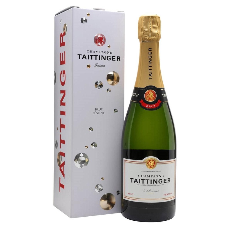 Champagne Taittinger Brut Rserve Gift Boxed NV