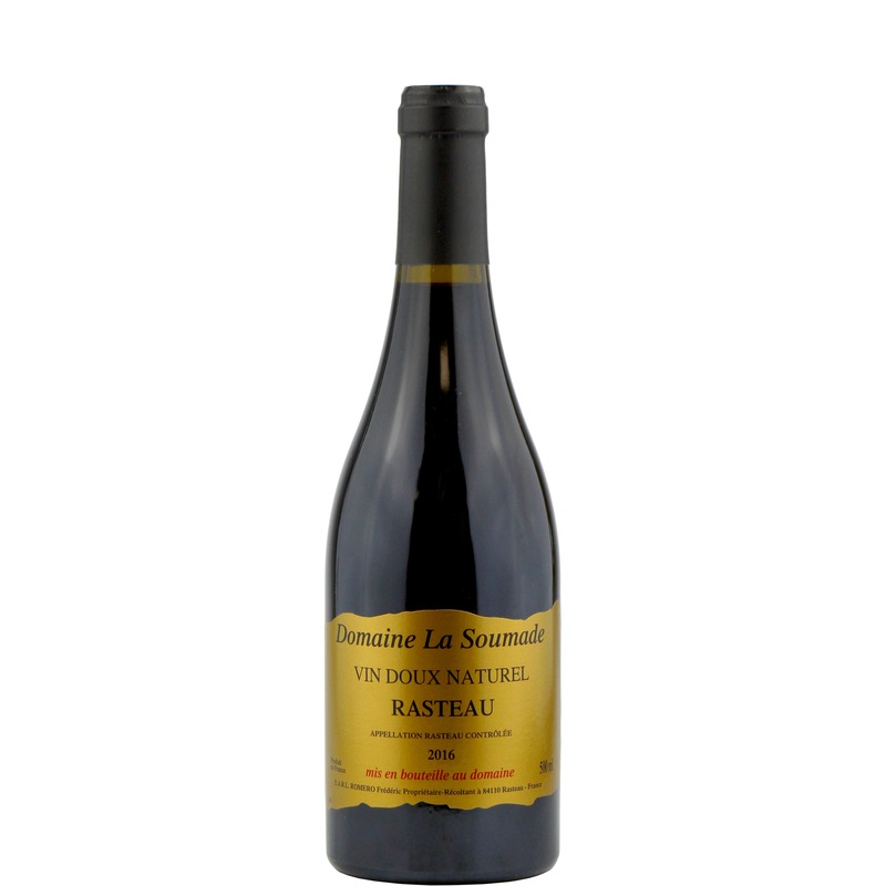 Domaine La Soumade Rasteau Vin Doux Naturel Grenat 2016