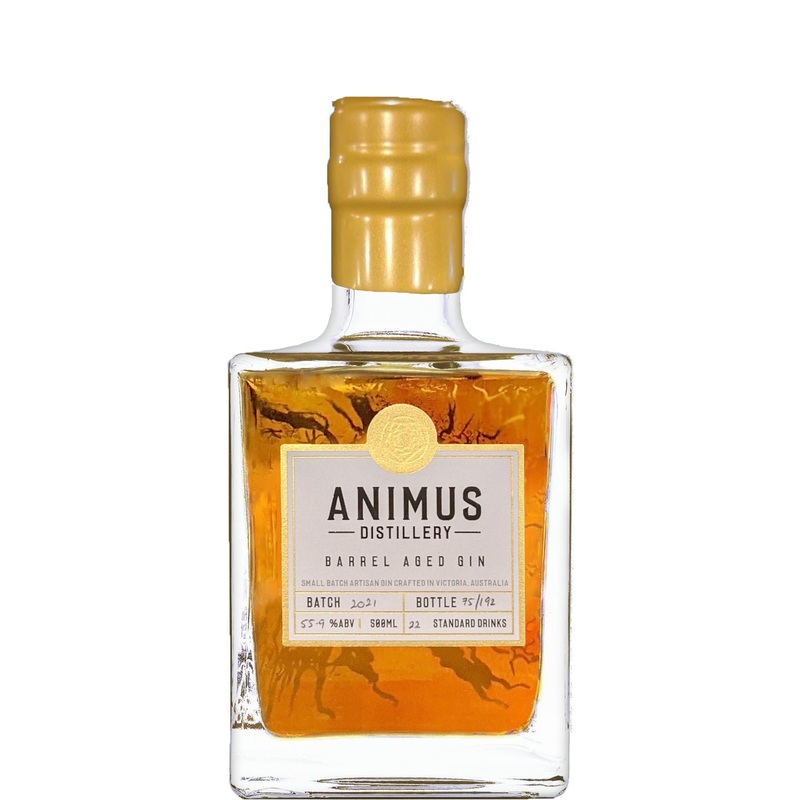 Animus Distillery Barrel Aged Gin 2022 (500ml)