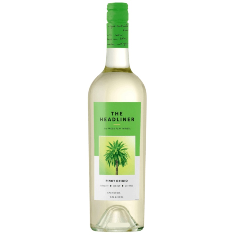 The Headliner Pinot Grigio California 750 ML