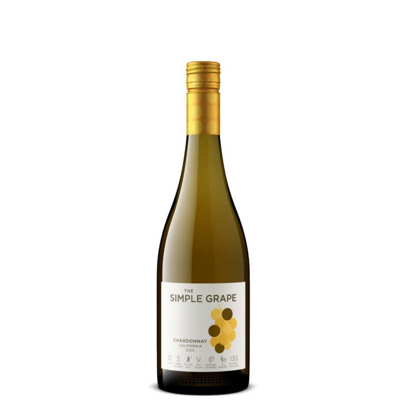 The Simple Grape California Chardonnay 750 ML