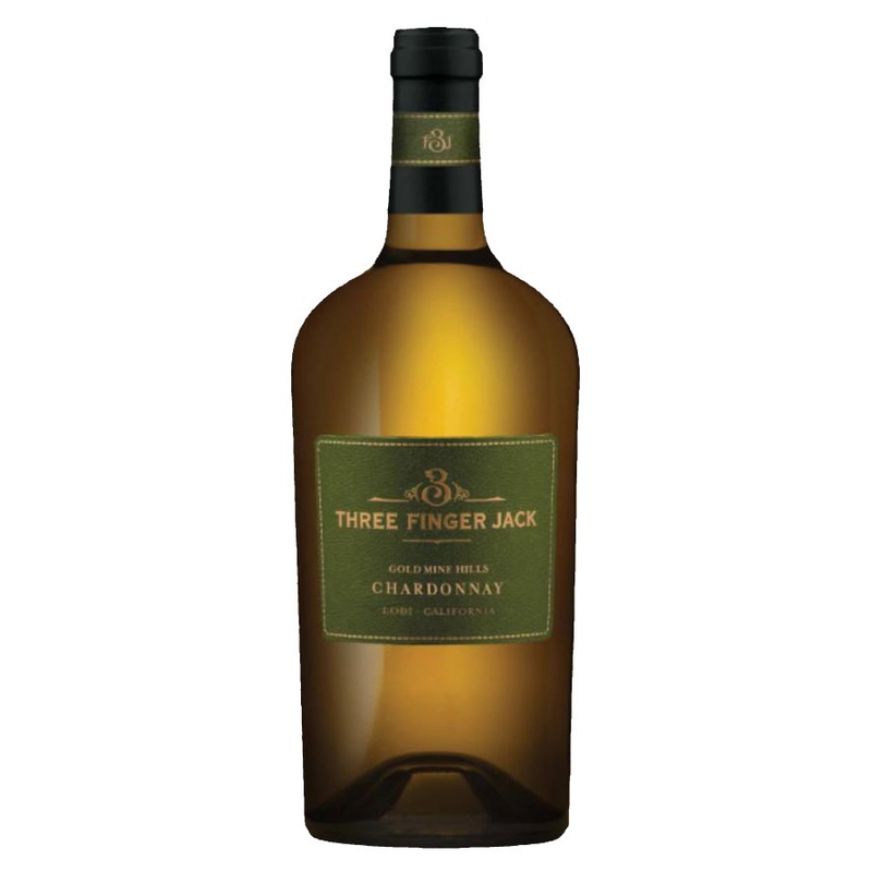 Three Finger Jack Chardonnay Gold Mine Hills Lodi 750 ML