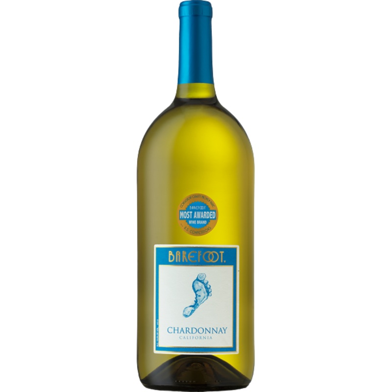 Barefoot Cellars Chardonnay California 1.5 L (6 Bottle)
