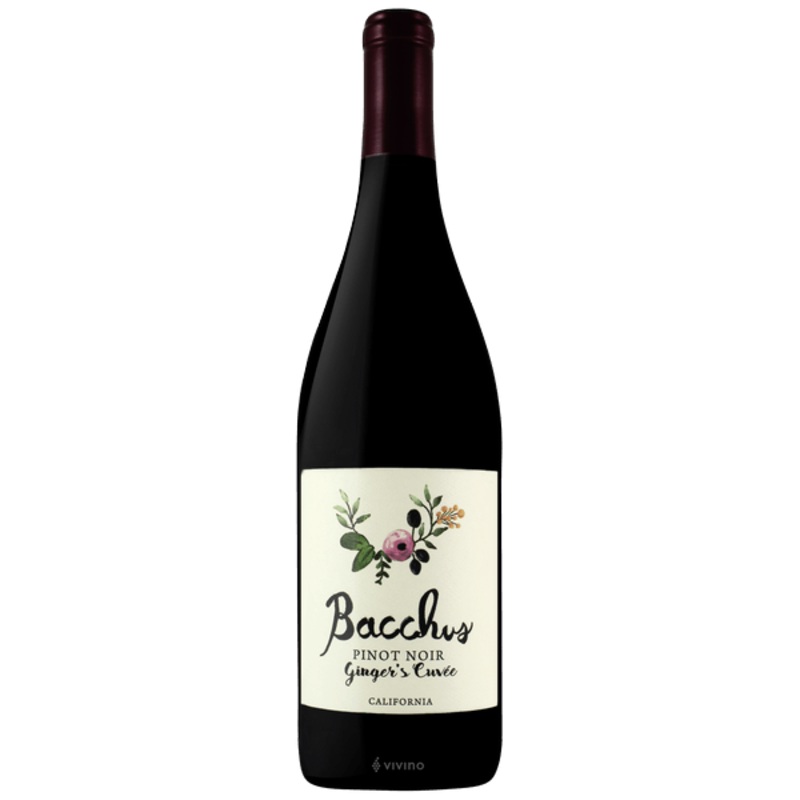 Bacchus Pinot Noir Ginger'S Cuvee California 2017 750 ML